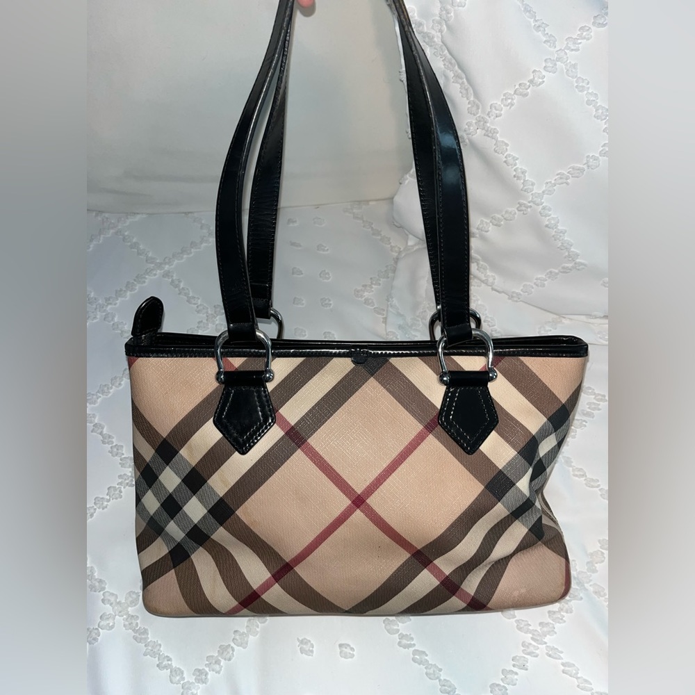 Burberry Nova Check Tote
